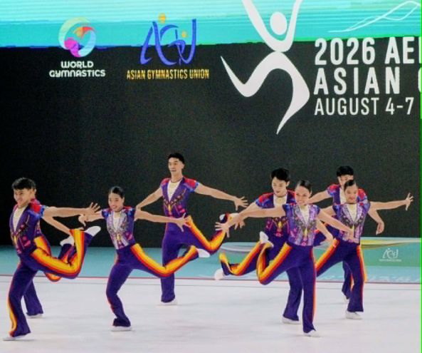 PH bets add silver, bronze medal to cap successful stint in 10th Aero Gymnastics Asian meet